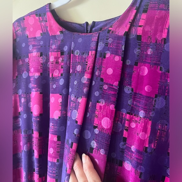 Vintage Melissa Lane 80s Dress size 10 - Picture 3 of 8